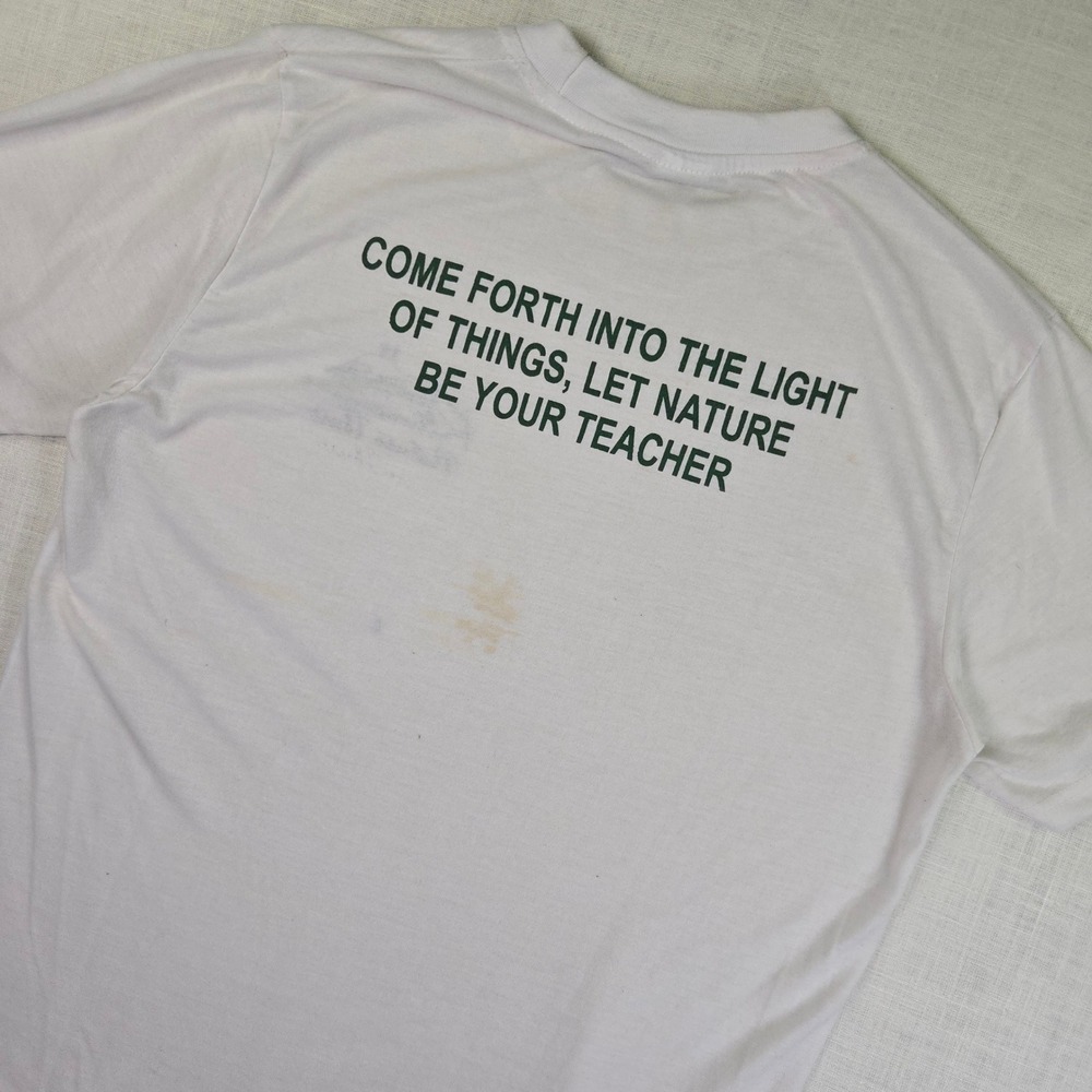 Kilimanjaro Nature Tours Safari Mens‎ Large T Shirt White Graphic Quote Tanzania